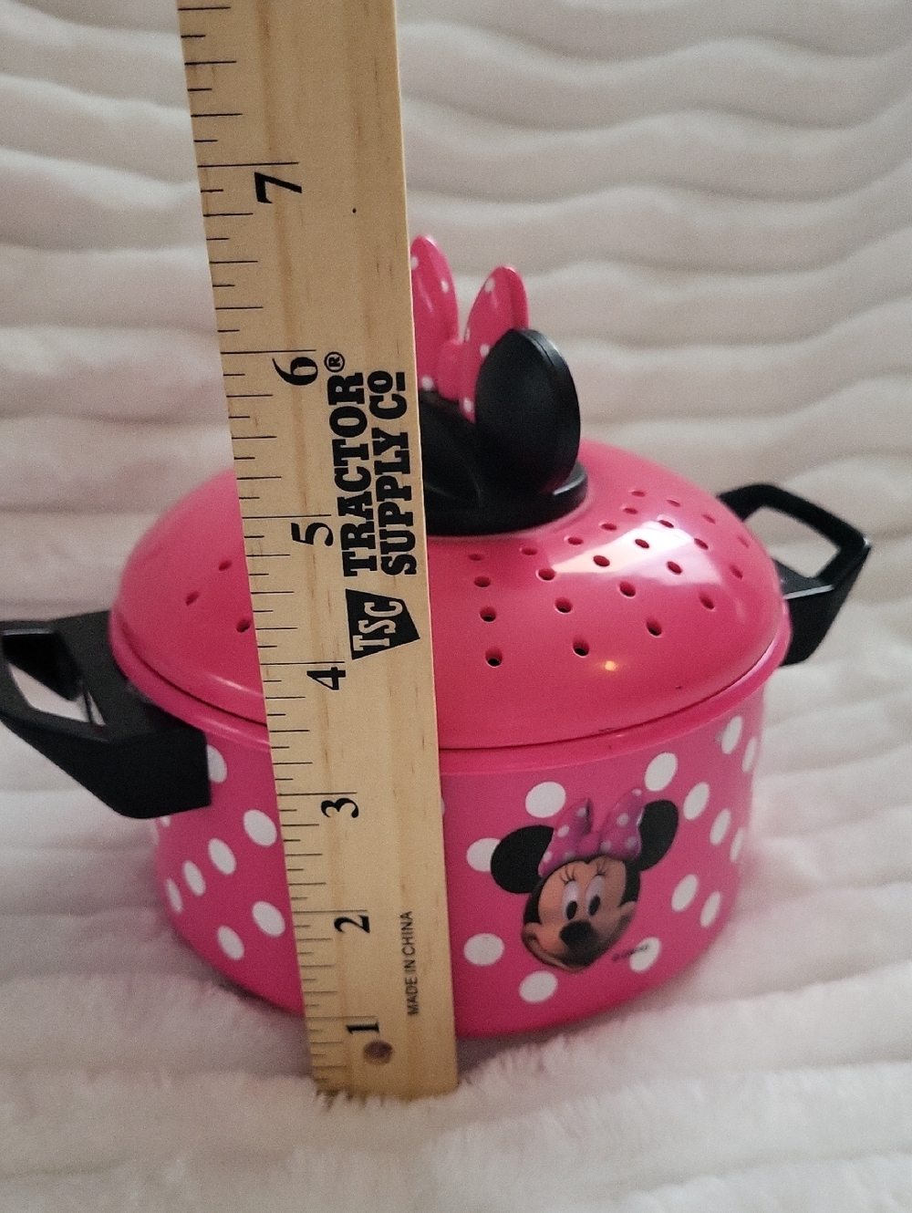 Disney Store Minnie Mouse Gourmet Pots n Pans Cooking Set Pretend Play - Picture 11 of 11